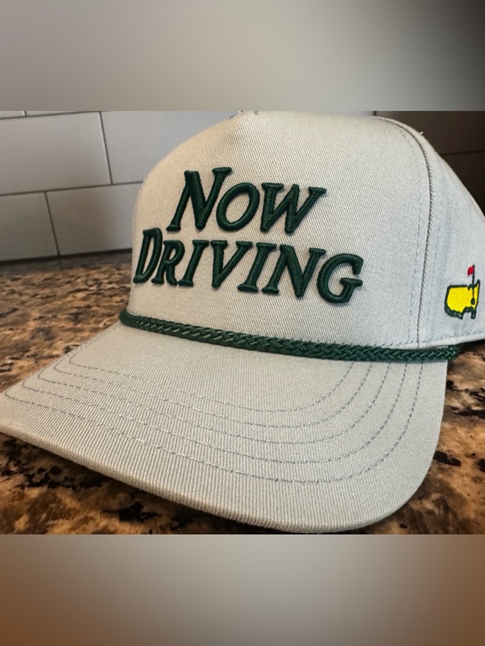 Masters 2026 "Now Driving" Embroidered Cap